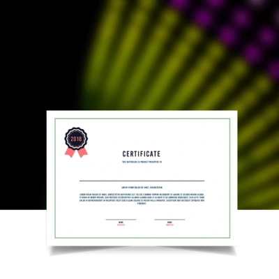 Certificates