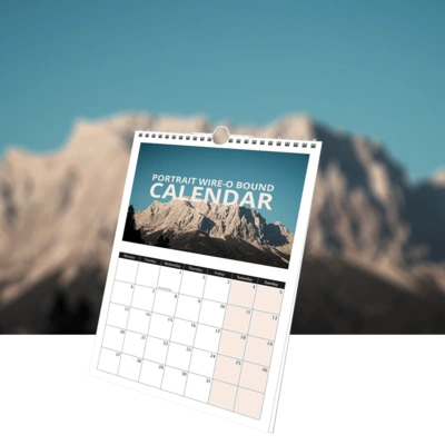 Wire Bound Calendar