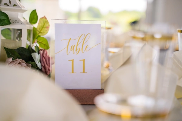  Wedding Table Number